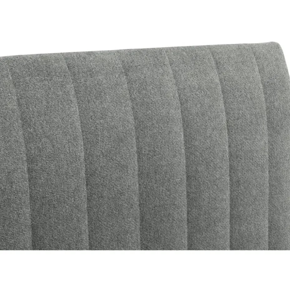 Bed Lieke - grijs/groen - 160x200 cm