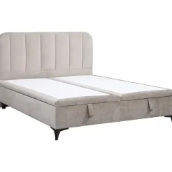 Bed Lizz met opbergruimte - greige - 180x200 cm