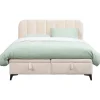 Bed Lizz met opbergruimte - ecru - 180x200 cm