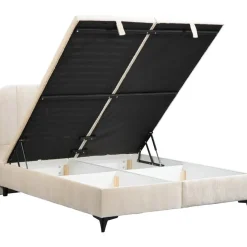 Bed Lizz met opbergruimte - ecru - 160x200 cm