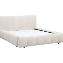 Bed Maudy met opbergruimte - ecru - 140x200 cm