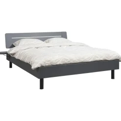 Bed Nova - grafietkleur - 180x200 cm