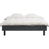 Bed Nova - grafietkleur - 160x200 cm
