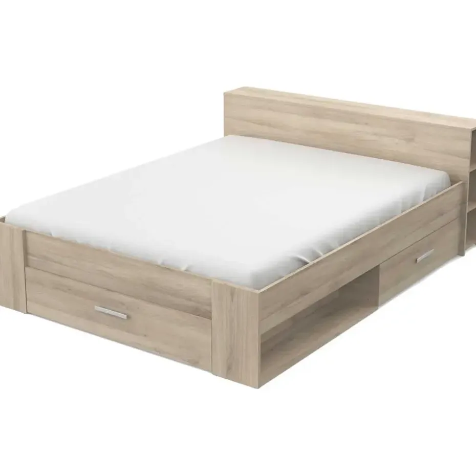 Bed Polly 160 x 200 cm-Kronberg eik