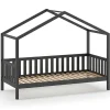 Bedhuisje Dallas 90x200 - antraciet