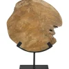 Beeld Nomad - zwart/naturel - 37x27x10 cm