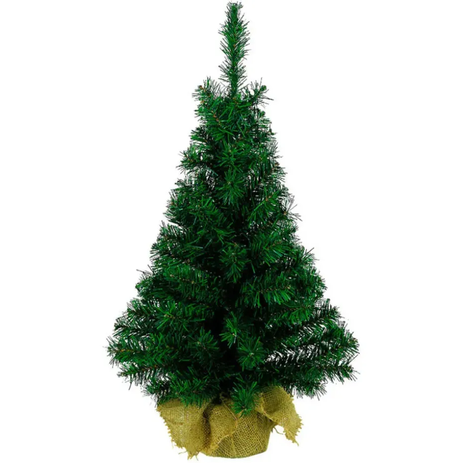 Bellatio Decorations Kunstboom - H75 cm - met kerstversiering