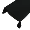 Bellatio design Tafelzeil - zwart - 140 x 245 cm