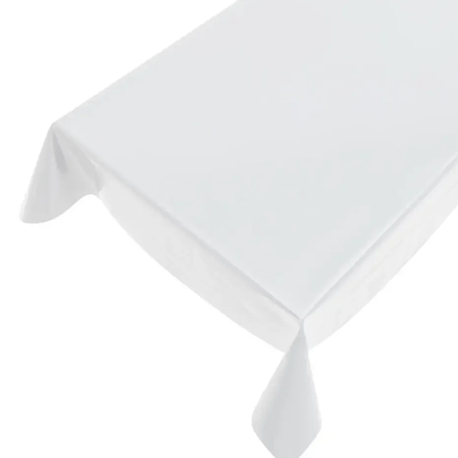 Bellatio design Tafelzeil - wit - 140 x 245 cm