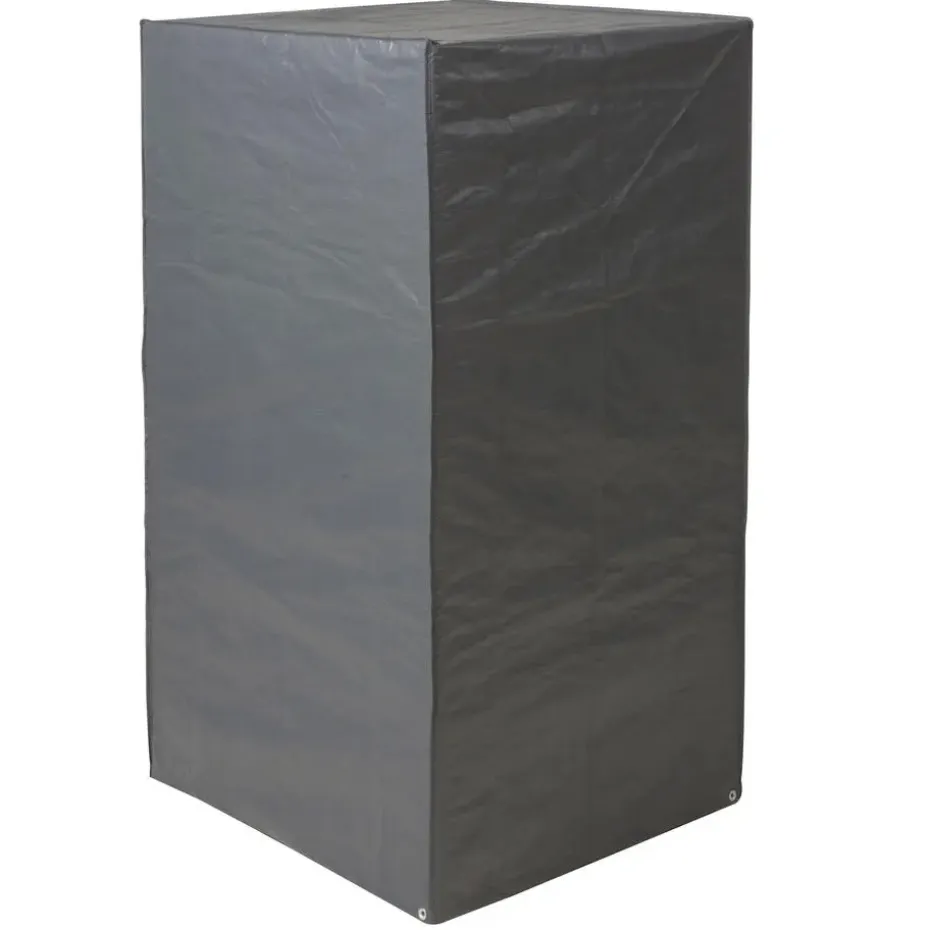 Beschermhoes voor stapelstoelen - grijs - 140 x 70 cm