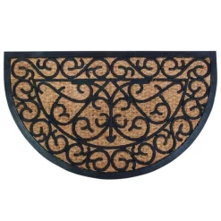 Best for Boots Deurmat - halfrond - kokos en rubber - 75 x 45 cm