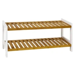 Bijzetrekje Bethany - 70x26x34 cm - Bamboe/MDF
