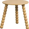 Bijzettafel Avila - bruin - 40xØ40 cm