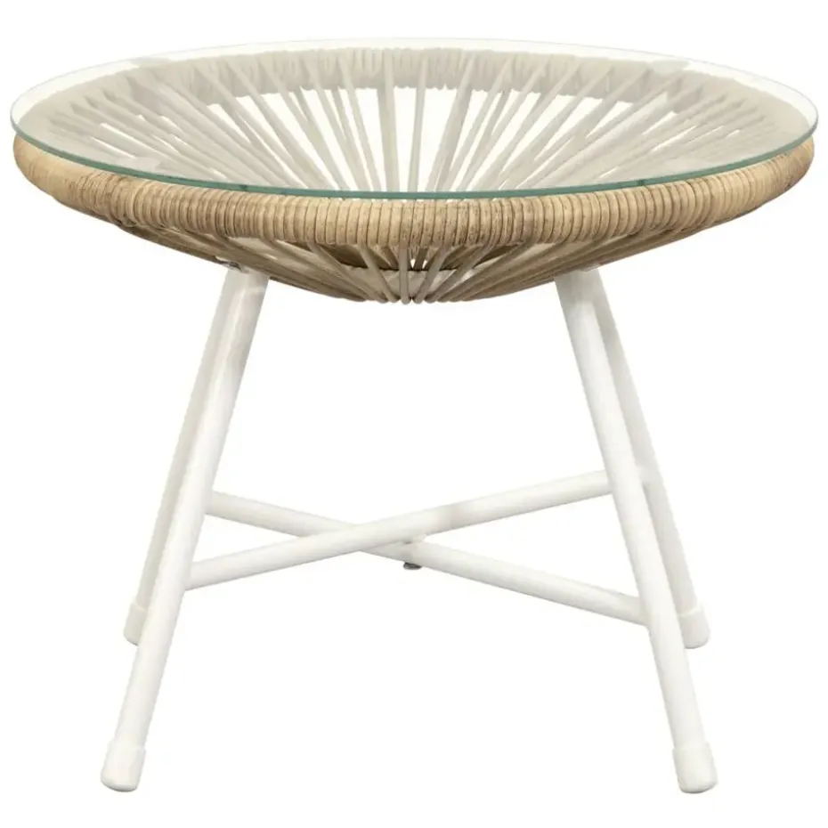 Bijzettafel Grand - zand - 36xØ60 cm