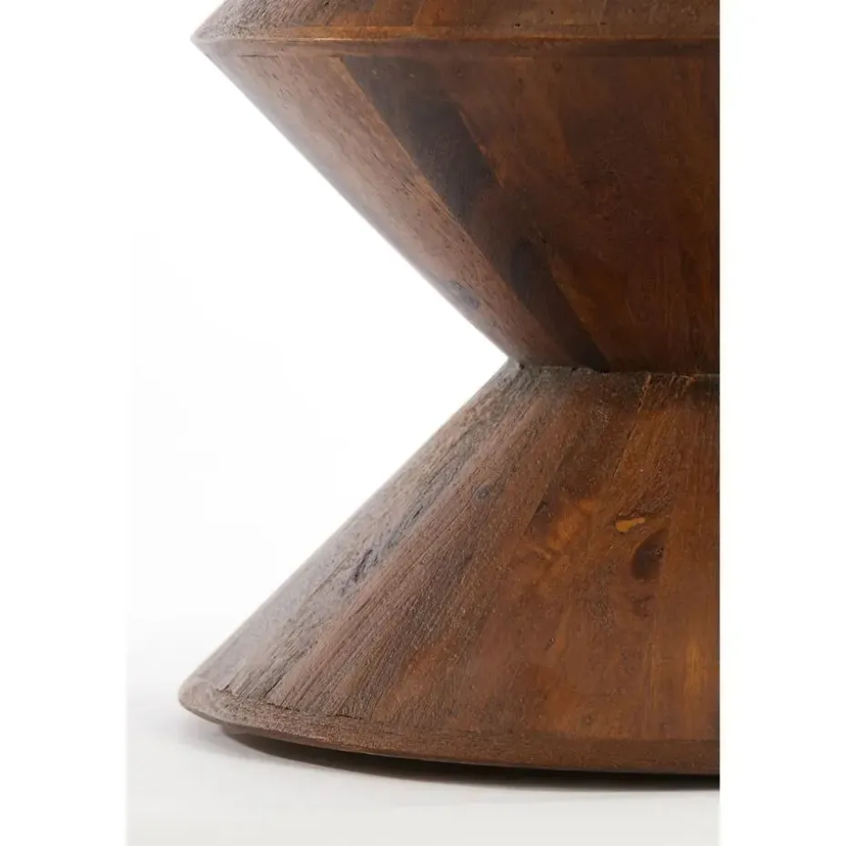 Bijzettafel Larus - Hout - Ø40cm