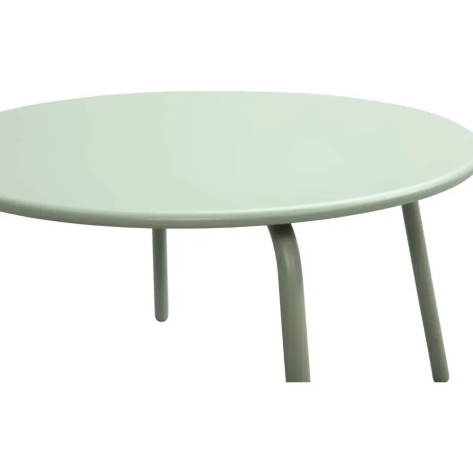 Bijzettafel Montreal - groen/metaal - 36xØ60 cm
