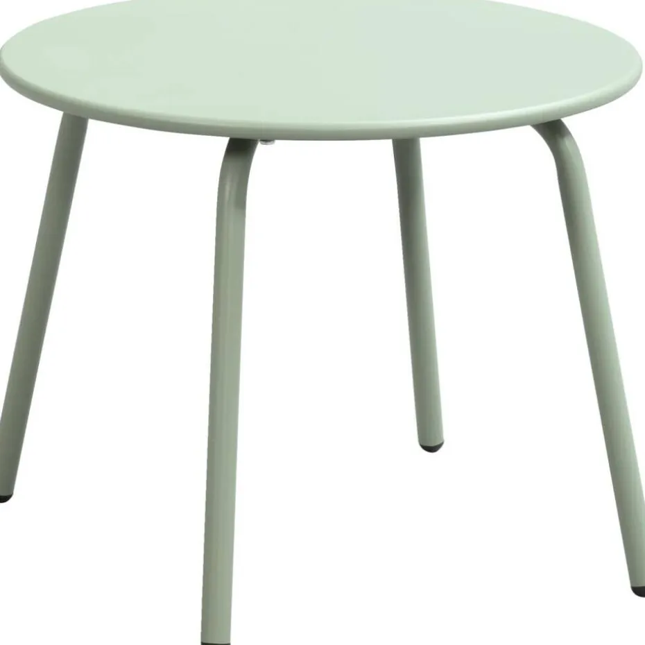 Bijzettafel Montreal - groen/metaal - 40xØ50 cm