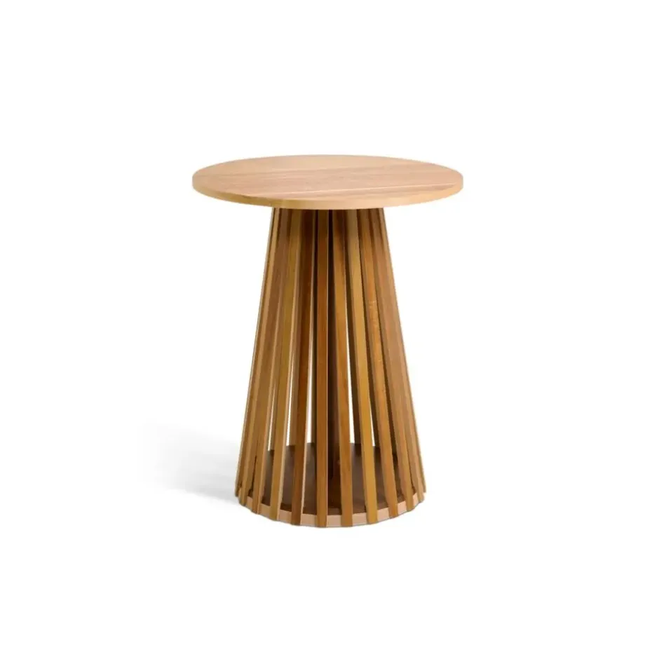 Bijzettafel Phiel - Naturel Ø40cm