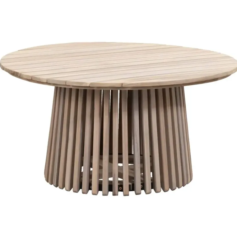 Bijzettafel Saône - acacia - 35xØ70 cm