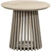 Bijzettafel Saône - acacia - 45xØ50 cm