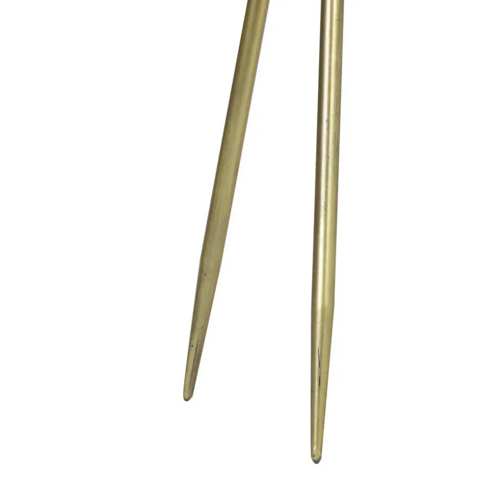 Bijzettafel Ø51x60 cm ENVIRA antiek goud