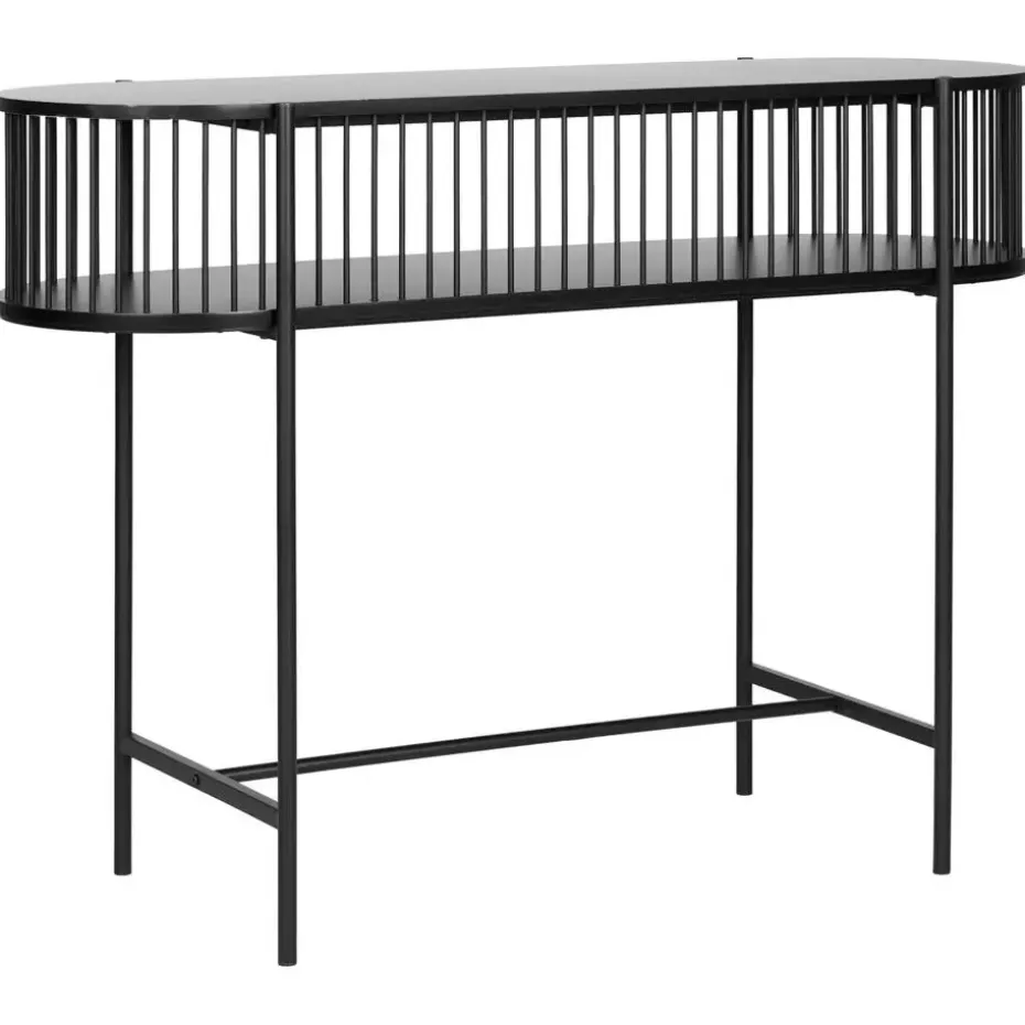 BIRSON - Consoletafel - Zwart - MDF