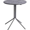 Bistrotafel Vence - antraciet - 70xØ60 cm