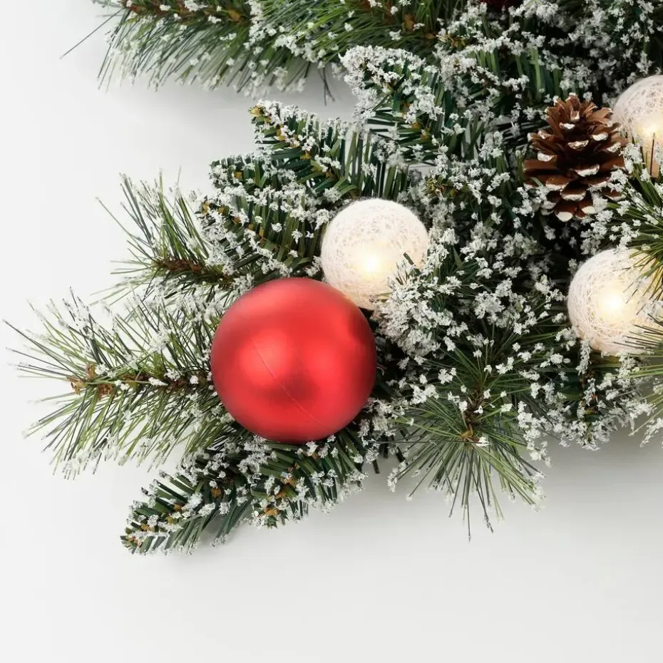 Black Box Trees Kaprun Kerstkrans Ster met Verlichting - Ø90 cm