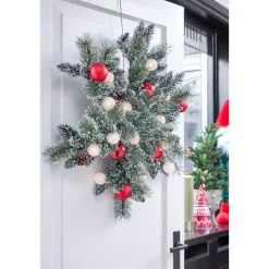 Black Box Trees Kaprun Kerstkrans Ster met Verlichting - Ø60 cm