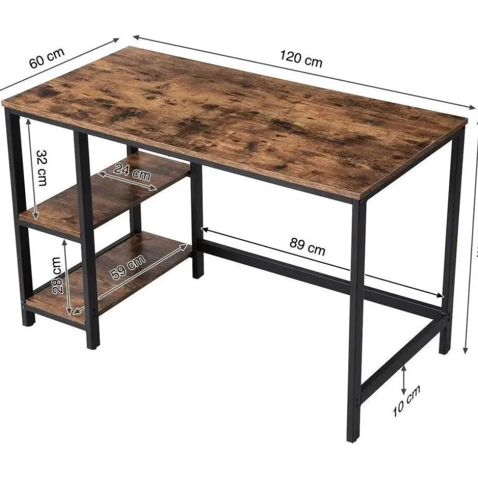 Bobbel Home - Bureau - Vintage - Zwart