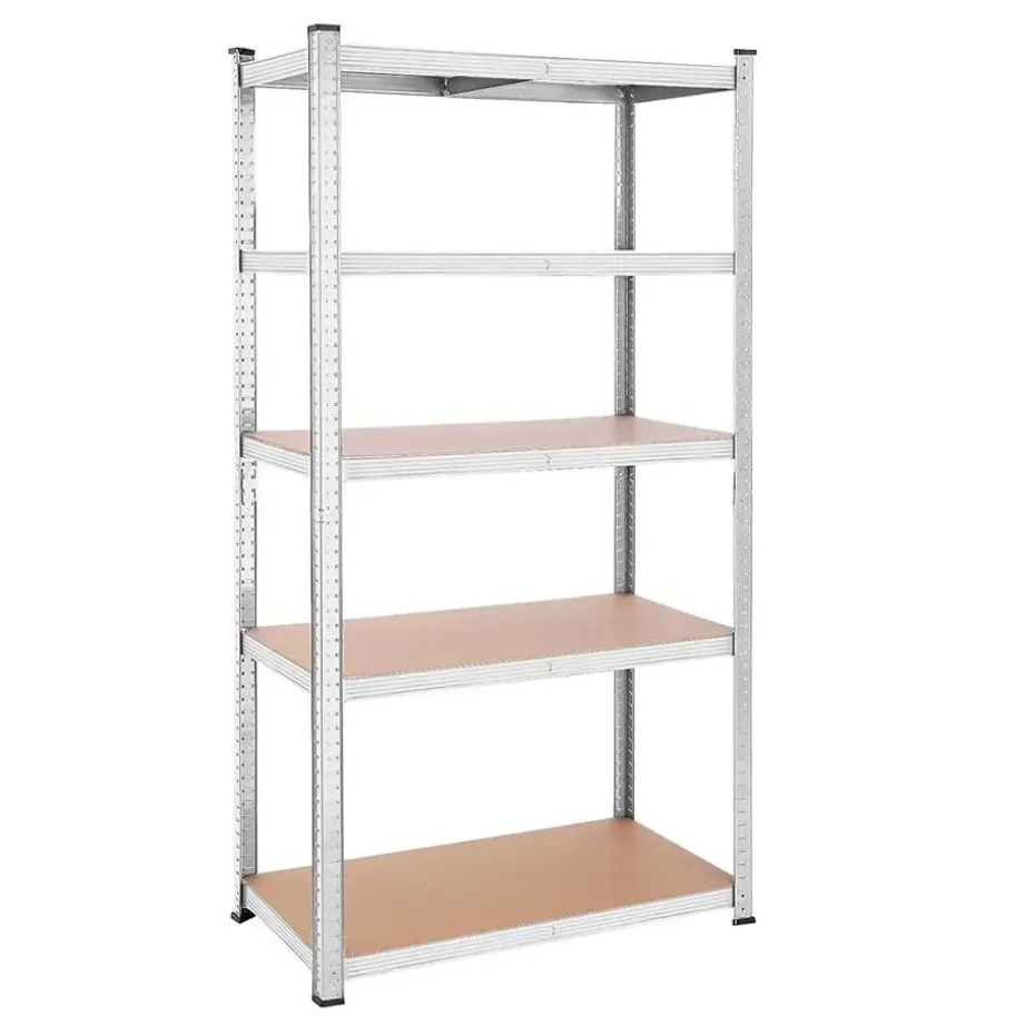 Bobbel Home - Kelderkast - 200 x 100 x 50 cm - Zilverkleurig