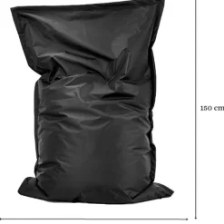 Bobbel Home - Zitzak Bella - Ruime zitzakken - Kussen - Nylon - 100x150 cm -