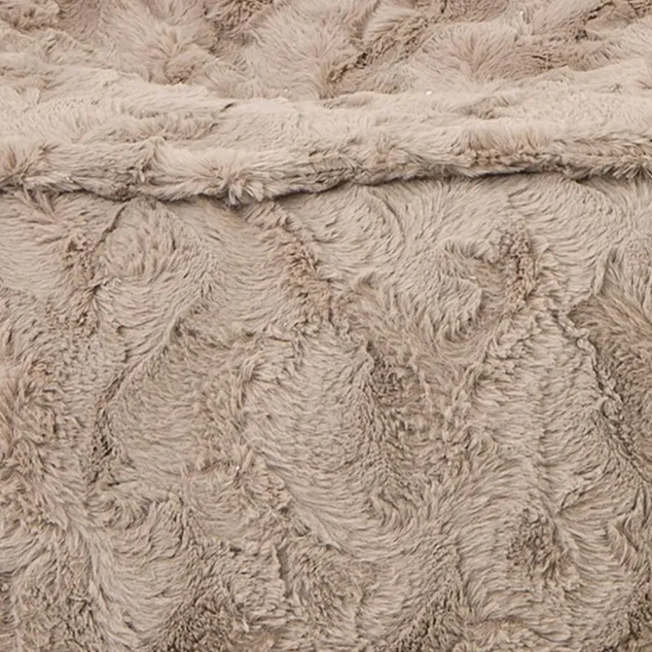 Bobbel Home - Zitzak Stoelvorm - Florance - Faux fur - Zitstoel - 100 liter