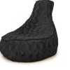Bobbel Home - Zitzak Stoelvorm - Florance - Faux fur - Zitstoel - 100 liter -