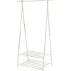 Bobbel Home kledingrek kapstok met 2 schoenplanken Wit