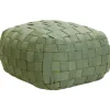 BODLA - Buitenpoef - Groen - 50 x 50 cm - Synthetisch materiaal