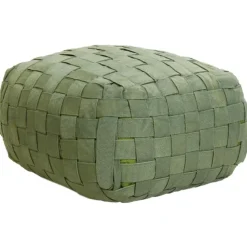 BODLA - Buitenpoef - Groen - 50 x 50 cm - Synthetisch materiaal