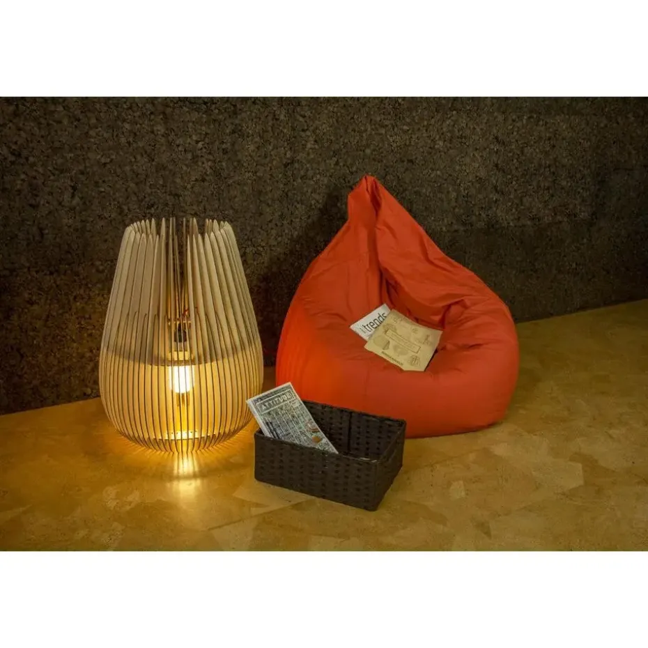 Bomerango Halley S houten lampenkap small - Ø 25 cm