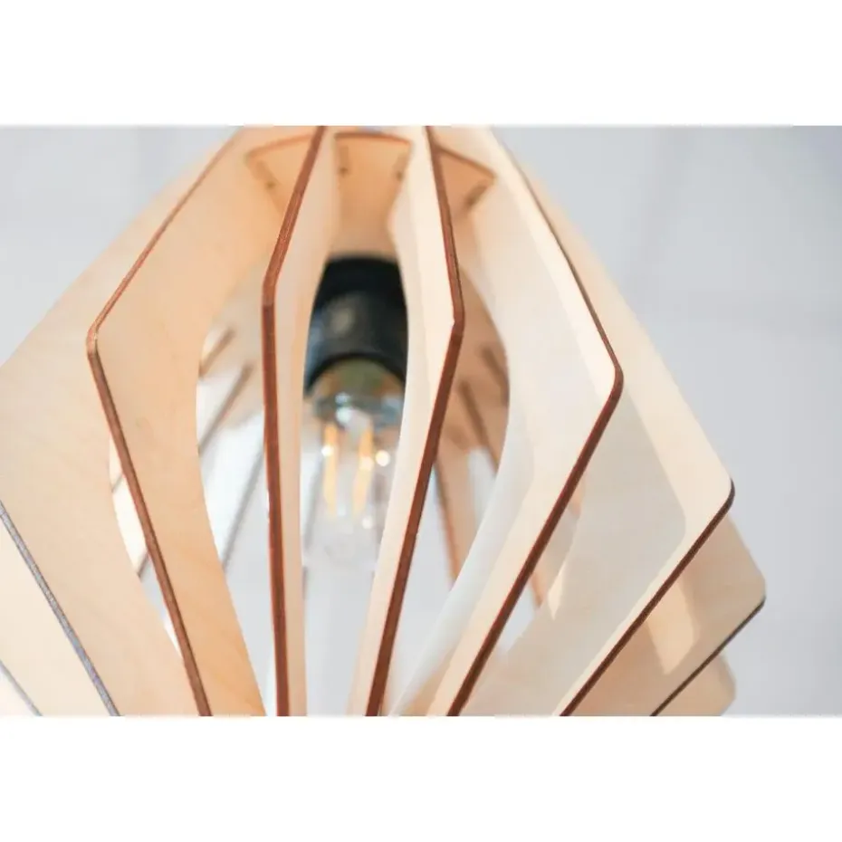 Bomerango Original S houten lampenkap small - Ø 25 cm