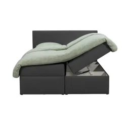 Boxcombinatie met opbergruimte Orebro 6-delig - antraciet - 180x200 cm