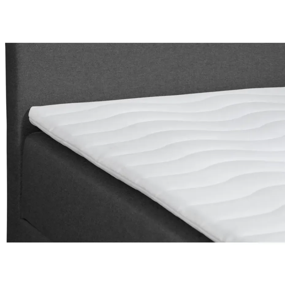 Boxcombinatie met opbergruimte Orebro 6-delig - antraciet - 180x200 cm