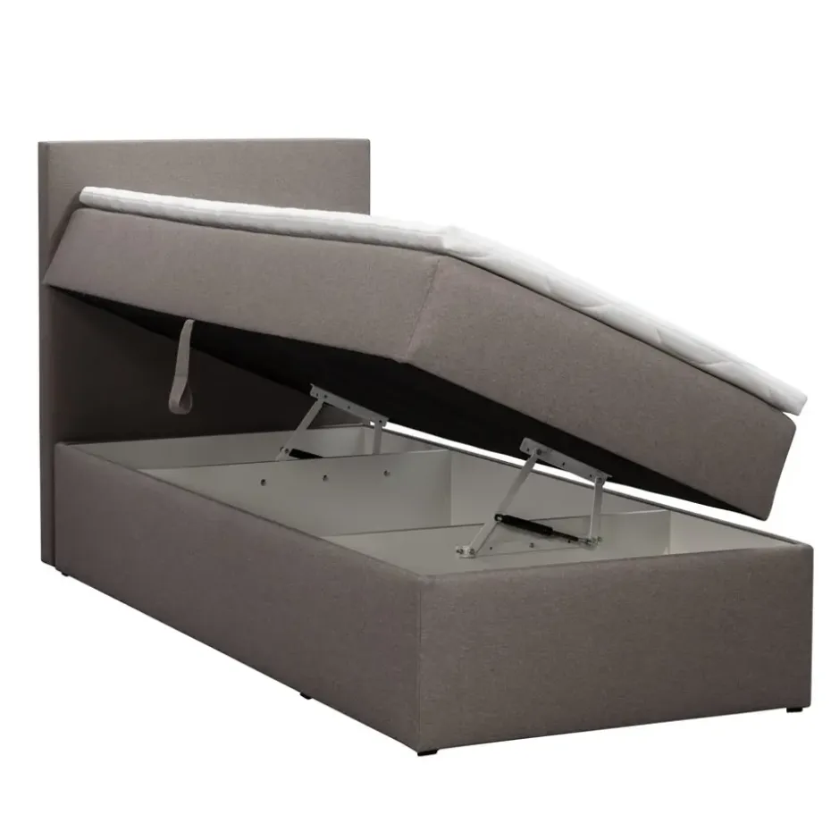 Boxcombinatie met opbergruimte Orebro 4-delig - taupe - 90x200 cm