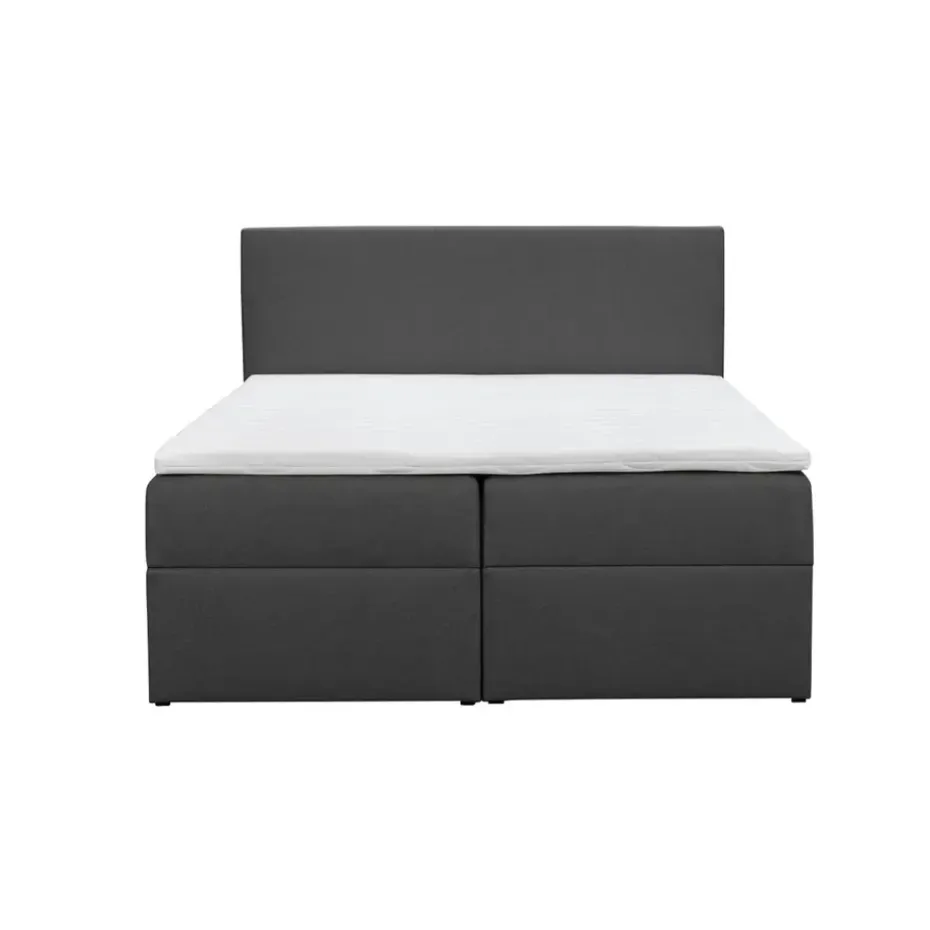 Boxcombinatie met opbergruimte Orebro 6-delig - antraciet - 160x200 cm