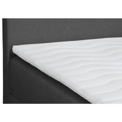 Boxcombinatie met opbergruimte Orebro 6-delig - antraciet - 160x200 cm