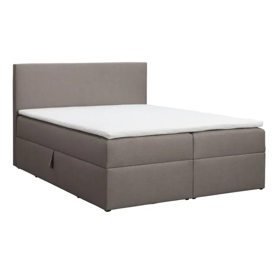 Boxcombinatie met opbergruimte Orebro 6-delig - taupe - 160x200 cm