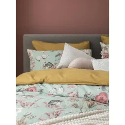 Boxcombinatie met opbergruimte Orebro 6-delig - taupe - 140x200 cm