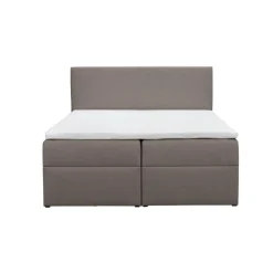 Boxcombinatie met opbergruimte Orebro 6-delig - taupe - 140x200 cm