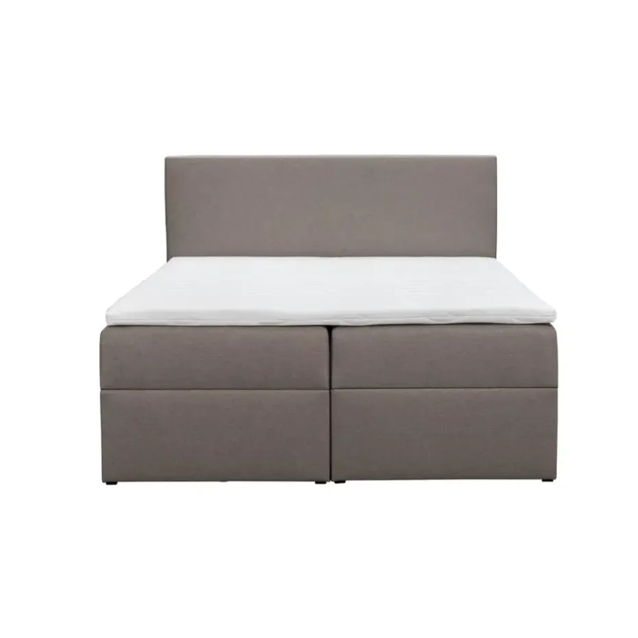 Boxcombinatie met opbergruimte Orebro 6-delig - taupe - 140x200 cm