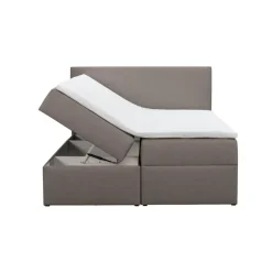 Boxcombinatie met opbergruimte Orebro 6-delig - taupe - 140x200 cm