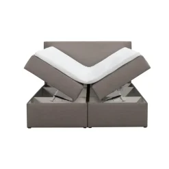 Boxcombinatie met opbergruimte Orebro 6-delig - taupe - 140x200 cm